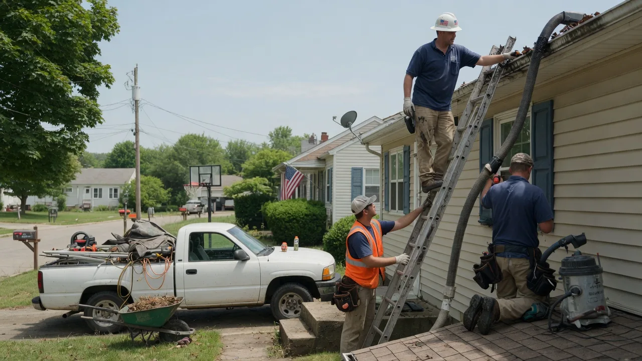 Gutter Installation in Oreana, IL near me